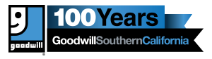 Goodwill 100 Years. Southern California. Logo.